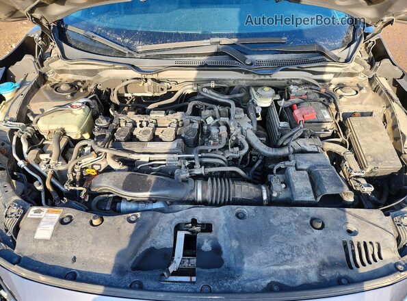 2HGFC1F73GH643834 2016 HONDA CIVIC Gray უკანა სალონის ხედი