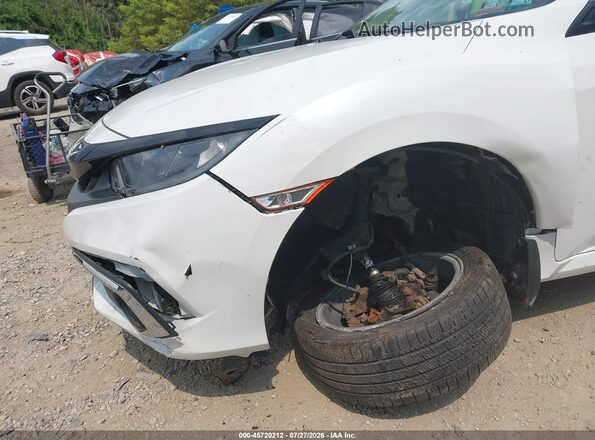 2HGFC1F73KH651182 2019 HONDA CIVIC White წინა ხედი