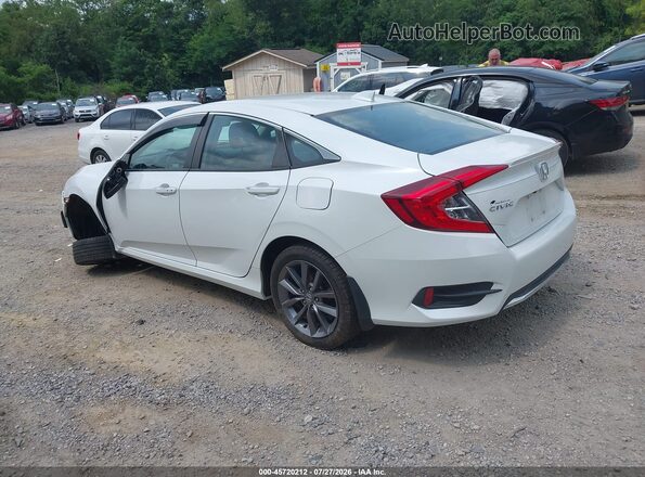 2HGFC1F73KH651182 2019 HONDA CIVIC White უკანა მარცხენა