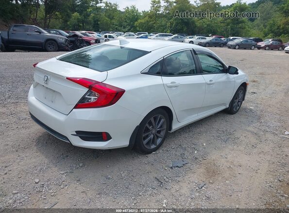 2HGFC1F73KH651182 2019 HONDA CIVIC White უკანა მარჯვენა
