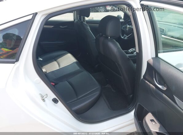 2HGFC1F73KH651182 2019 HONDA CIVIC White VIN კოდის სტიკერის ხედი