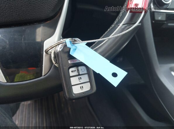 2HGFC1F73KH651182 2019 HONDA CIVIC White წინა პანელის ხედი