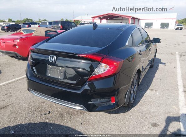 2HGFC1F73MH702277 2021 HONDA CIVIC Black Trasero derecho