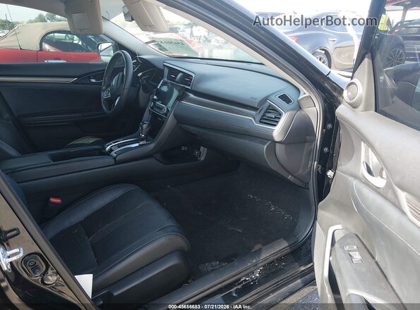 2HGFC1F73MH702277 2021 HONDA CIVIC Black Vista interior delantera