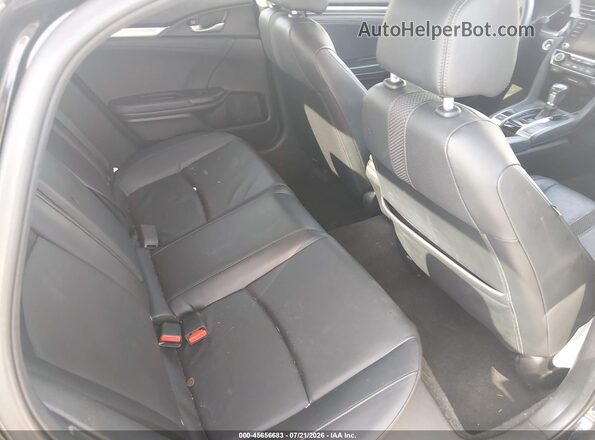 2HGFC1F73MH702277 2021 HONDA CIVIC Black Vista de la etiqueta del VIN