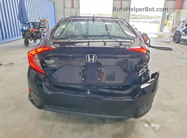 2HGFC1F74GH651859 2016 HONDA CIVIC Черный Вид сзади