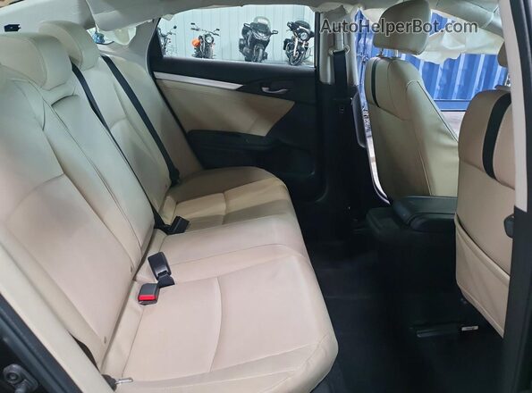 2HGFC1F74GH651859 2016 HONDA CIVIC Черный Вид задних сидений