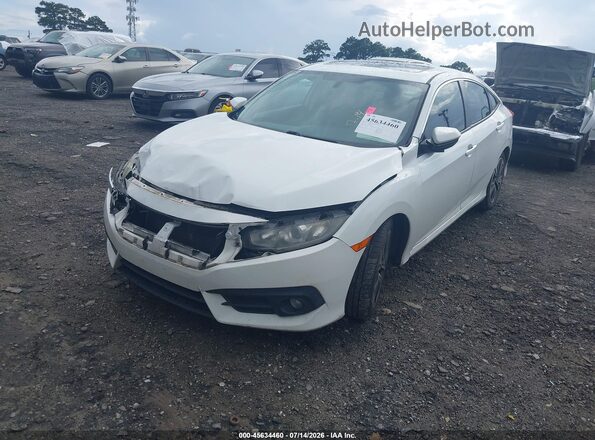 2HGFC1F76GH637252 2016 HONDA CIVIC White Przód lewy