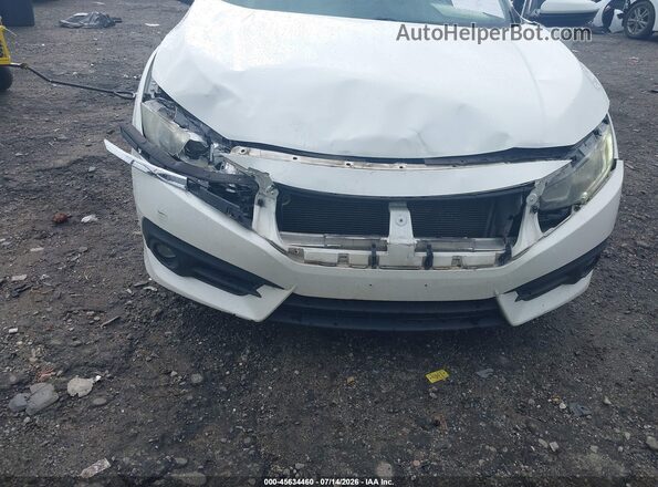 2HGFC1F76GH637252 2016 HONDA CIVIC White Widok z przodu