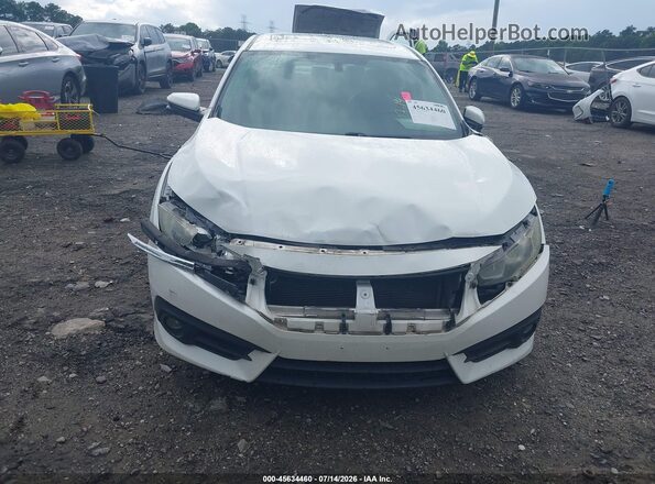 2HGFC1F76GH637252 2016 HONDA CIVIC White Widok zestawu wskaźników