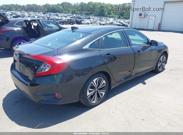 2HGFC1F76JH644886 2018 HONDA CIVIC Black Rear right