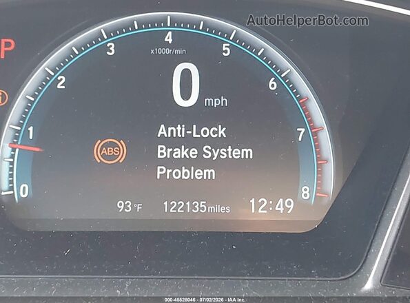 2HGFC1F76JH644886 2018 HONDA CIVIC Black 