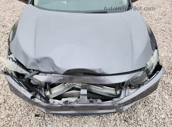2HGFC1F76MH706212 2021 HONDA CIVIC Серый Вид задней части салона