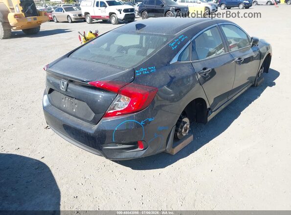 2HGFC1F77HH634233 2017 HONDA CIVIC Black Задня права чверть