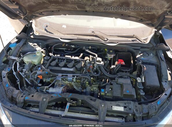 2HGFC1F77HH634233 2017 HONDA CIVIC Black Вид ззаду