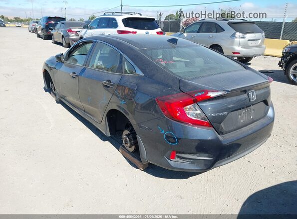 2HGFC1F77HH634233 2017 HONDA CIVIC Black Задня ліва чверть