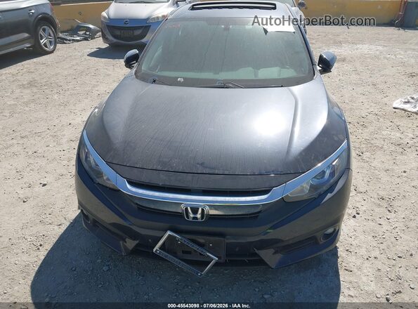 2HGFC1F77HH634233 2017 HONDA CIVIC Black Вид спереду