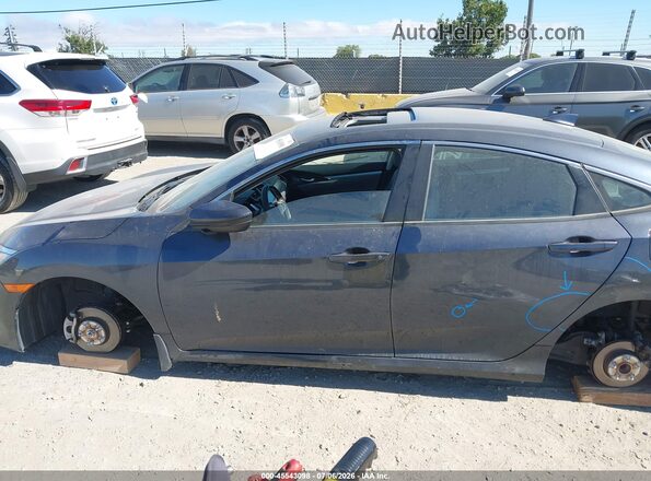 2HGFC1F77HH634233 2017 HONDA CIVIC Black Панорамний вид салону 360°