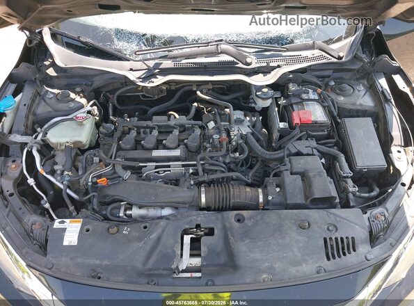 2HGFC1F77HH652277 2017 HONDA CIVIC Black Հետևի տեսք