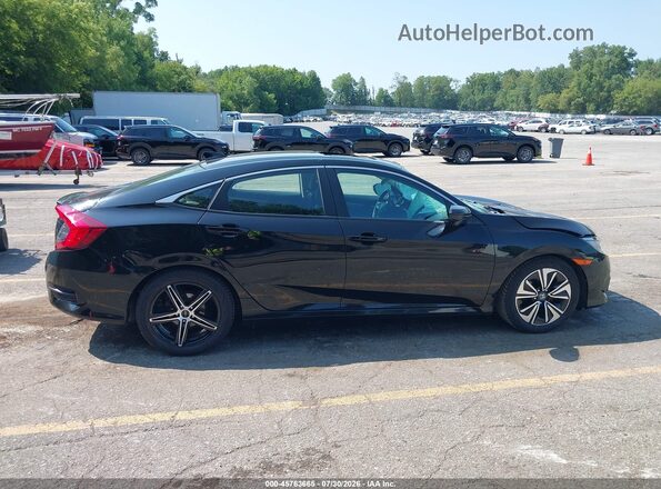 2HGFC1F77HH652277 2017 HONDA CIVIC Black Սալոնի հետևի տեսք