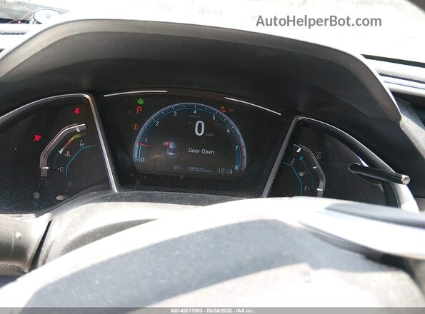 2HGFC1F77MH705991 2021 HONDA CIVIC Gray Vista de los asientos traseros