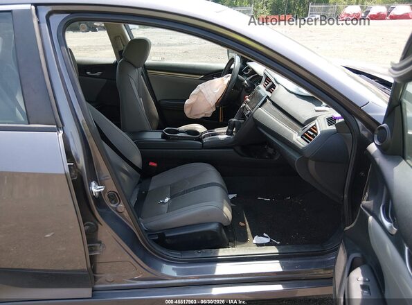 2HGFC1F77MH705991 2021 HONDA CIVIC Gray Vista interior delantera