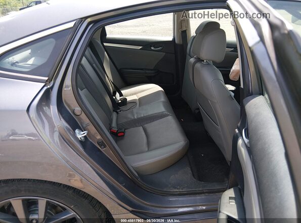 2HGFC1F77MH705991 2021 HONDA CIVIC Gray Vista de la etiqueta del VIN