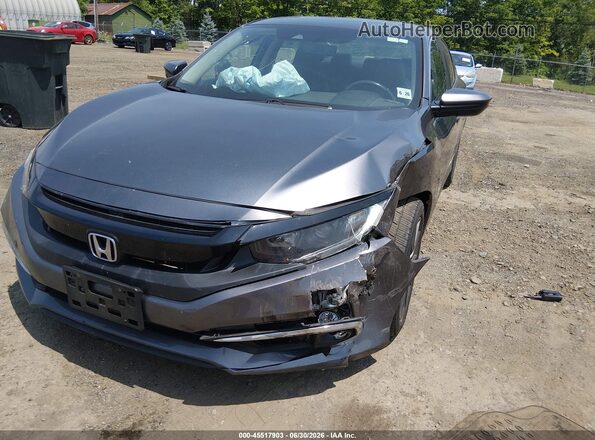 2HGFC1F77MH705991 2021 HONDA CIVIC Gray Vista frontal
