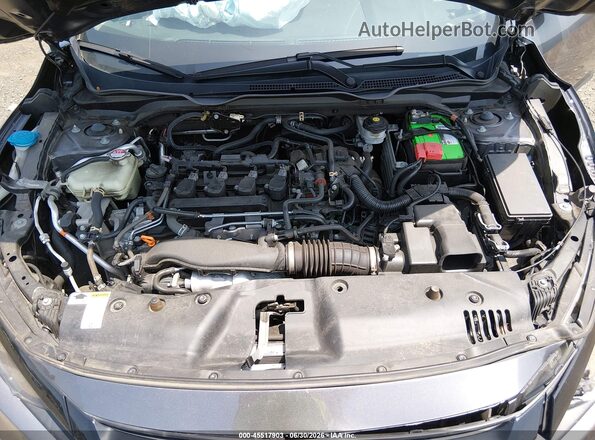 2HGFC1F77MH705991 2021 HONDA CIVIC Gray Vista trasera