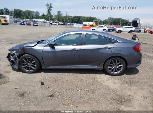 2HGFC1F77MH705991 2021 HONDA CIVIC Gray Vista interior de 360 grados