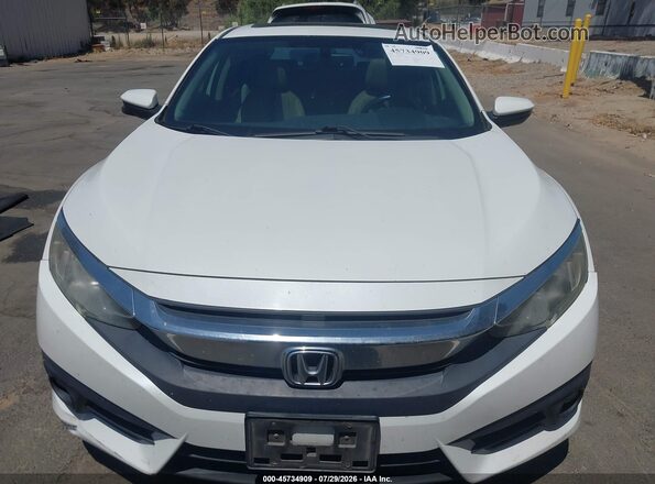 2HGFC1F78GH654554 2016 HONDA CIVIC Белый Вид задней части салона