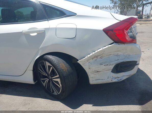 2HGFC1F78GH654554 2016 HONDA CIVIC Белый Вид щитка приборов