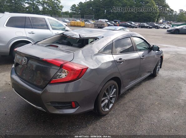 2HGFC1F79MH703255 2021 HONDA CIVIC Gray Tył prawy
