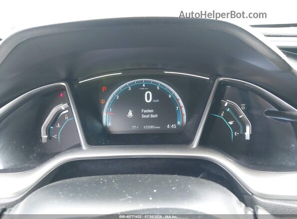 2HGFC1F79MH703255 2021 HONDA CIVIC Gray Widok tylnych siedzeń