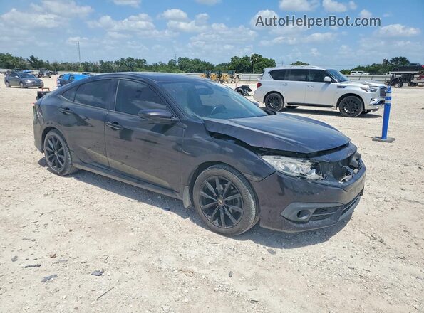 2HGFC1F7XHH650071 2017 HONDA CIVIC Black Передня права чверть