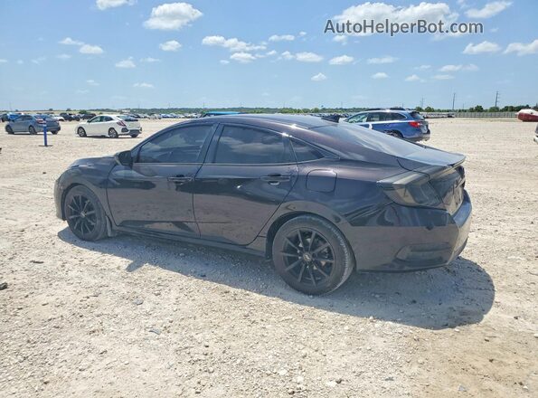 2HGFC1F7XHH650071 2017 HONDA CIVIC Black Задня ліва чверть