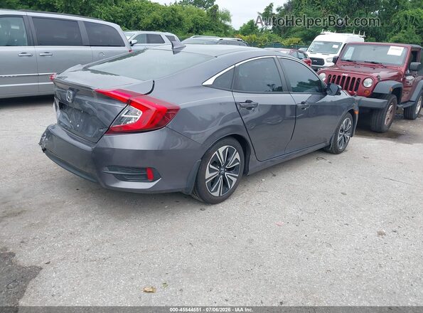 2HGFC1F7XHH657649 2017 HONDA CIVIC Gray Trasero derecho
