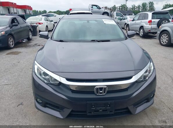 2HGFC1F7XHH657649 2017 HONDA CIVIC Gray Vista del cuadro de instrumentos