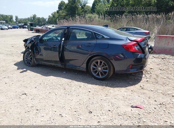 2HGFC1F7XMH702941 2021 HONDA CIVIC Black Rear left