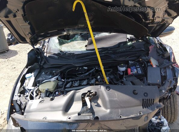 2HGFC1F7XMH702941 2021 HONDA CIVIC Black Rear view