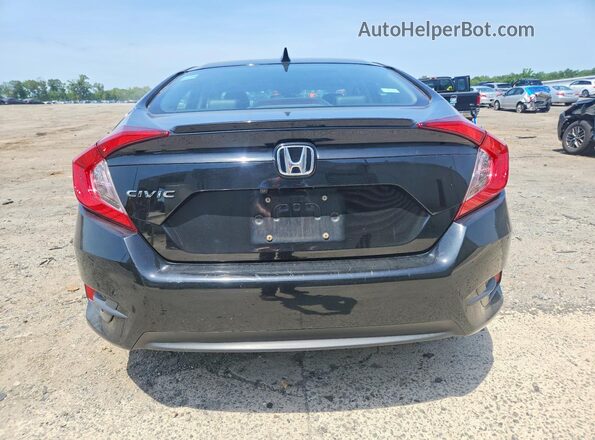 2HGFC1F82HH647884 2017 HONDA CIVIC Black Вид ззаду