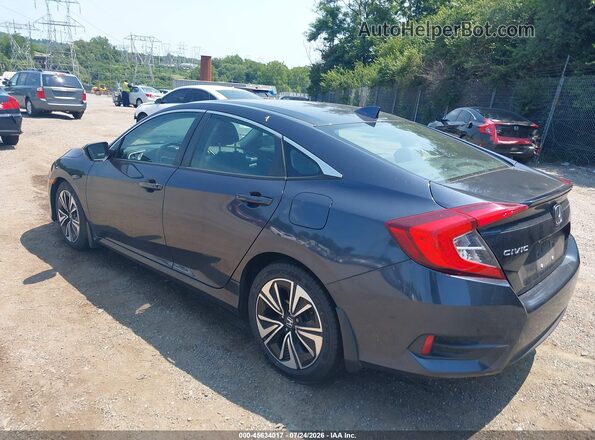 2HGFC1F83HH644525 2017 HONDA CIVIC Синий Задняя левая четверть
