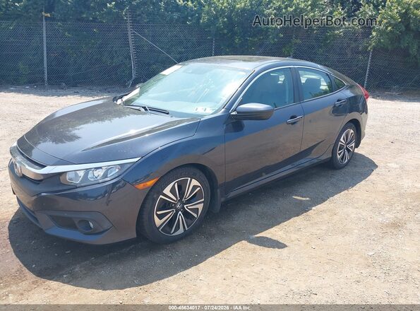2HGFC1F83HH644525 2017 HONDA CIVIC Синий Передняя левая четверть