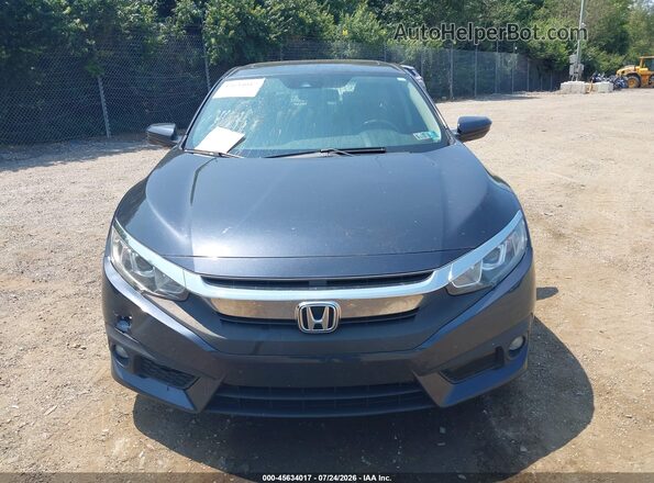 2HGFC1F83HH644525 2017 HONDA CIVIC Синий Вид щитка приборов
