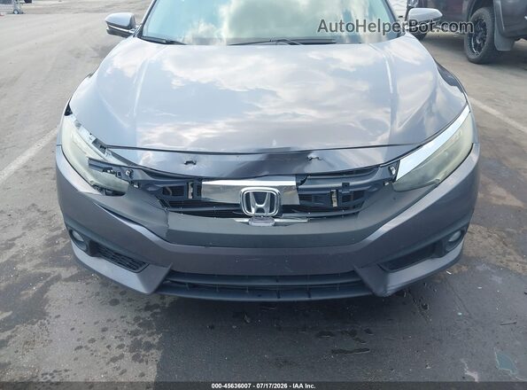 2HGFC1F90HH635242 2017 HONDA CIVIC Серый Вид спереди