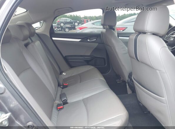 2HGFC1F90HH635242 2017 HONDA CIVIC Серый Вид наклейки с VIN-кодом