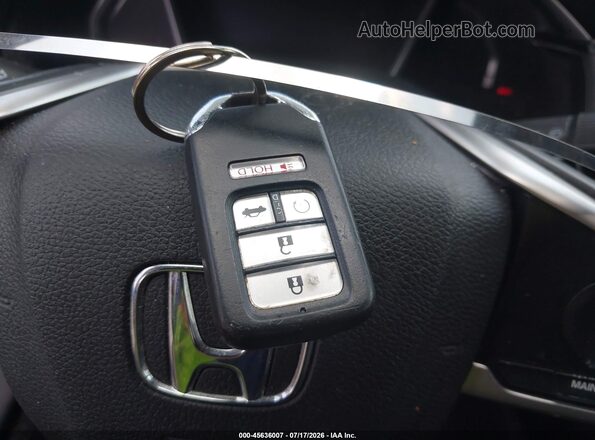 2HGFC1F90HH635242 2017 HONDA CIVIC Серый Вид панели приборов