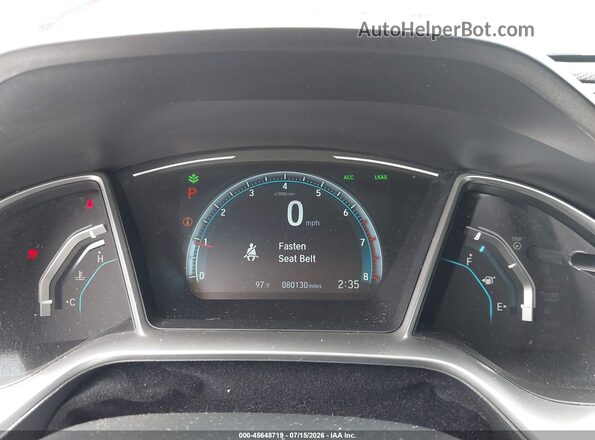 2HGFC1F90HH653143 2017 HONDA CIVIC Красный Вид задних сидений