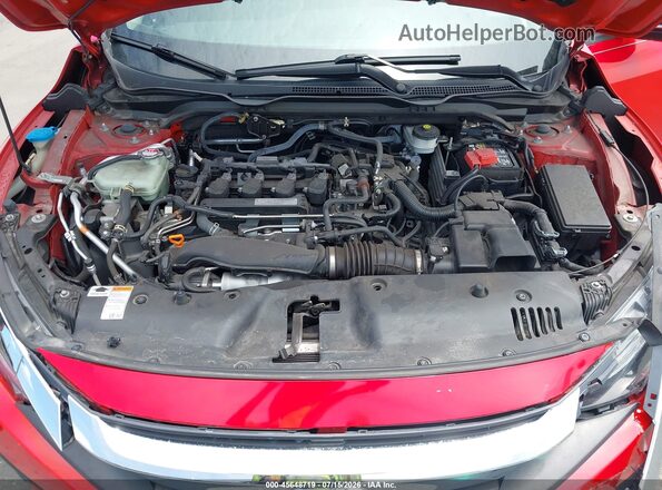 2HGFC1F90HH653143 2017 HONDA CIVIC Красный Вид сзади