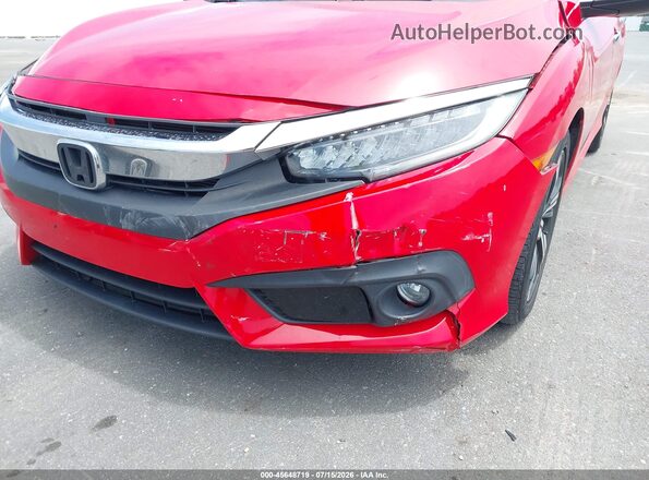 2HGFC1F90HH653143 2017 HONDA CIVIC Красный Вид спереди